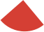 red pie shape